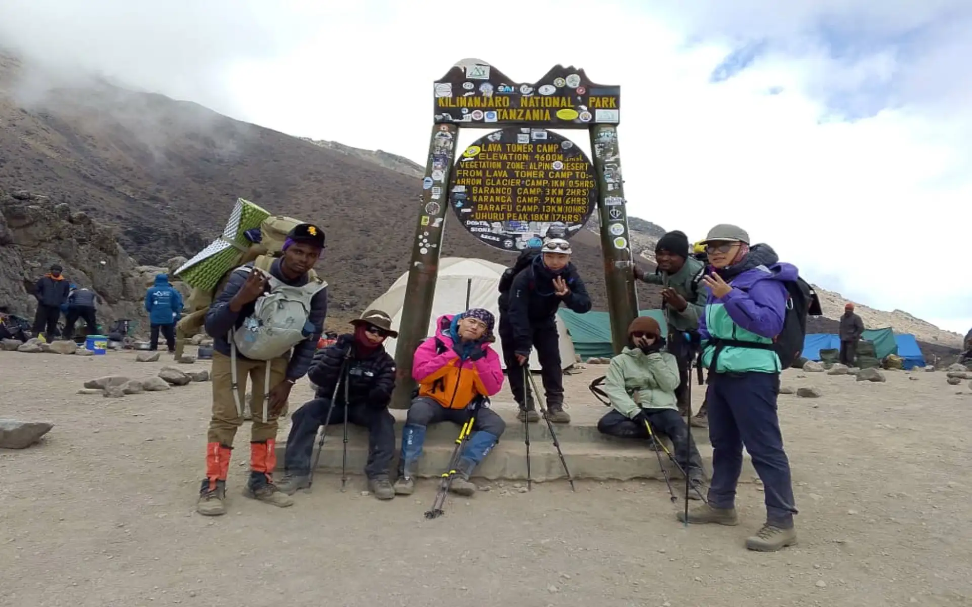 8-Day Kilimanjaro Climbing - Lemosho Route